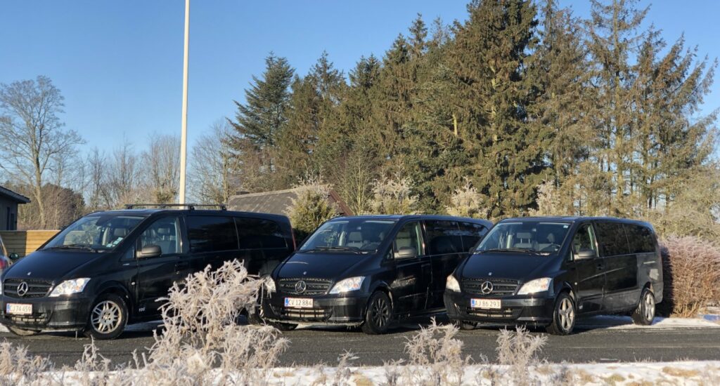 Præstation kompensation blande 9 pers. minibus – Aros busser